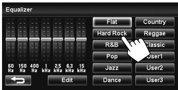 JVC KW-NT1 - Sound equalization - 4