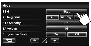 JVC KW-NT1 - Automatic presetting—SSM (Strong-station Sequential Memory) (For FM only) - 2