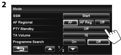 JVC KW-NT1 - Activating/deactivating TA/PTY Standby Reception - 4