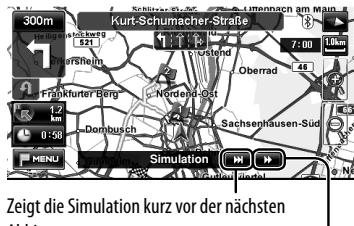 JVC KW-NT1 - Zum Bestätigen des Verlaufs der Fahrt - 3