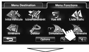 JVC KW-NT1 - Pour vérifier comment votre voyage se présente - 2