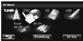 JVC KW-NT1 - Wählen der Wiedergabequelle - 1