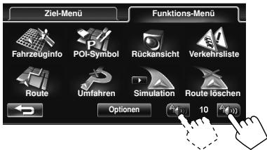 JVC KW-NT1 - Zum Einstellen des Sprachführung-Lautstärke - 1