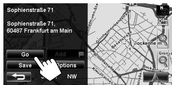 JVC KW-NT1 - Changing route options - 2