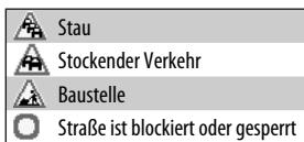 JVC KW-NT1 - Liste der TMC-Symbole - 1