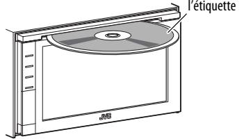 JVC KW-NT1 - ① Insérez un disque. - 1
