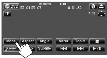 JVC KW-NT1 - Settings for the disc playback - 1