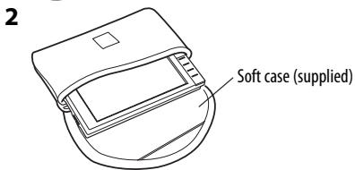 JVC KW-NT1 - Detaching/attaching the monitor panel - 2