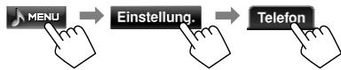 JVC KW-NT1 - Löschen eines registrierten Bluetooth-Handys - 1