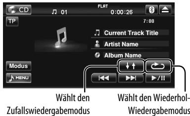 JVC KW-NT1 - Wählen Sie den Wiederholmodus. - 2