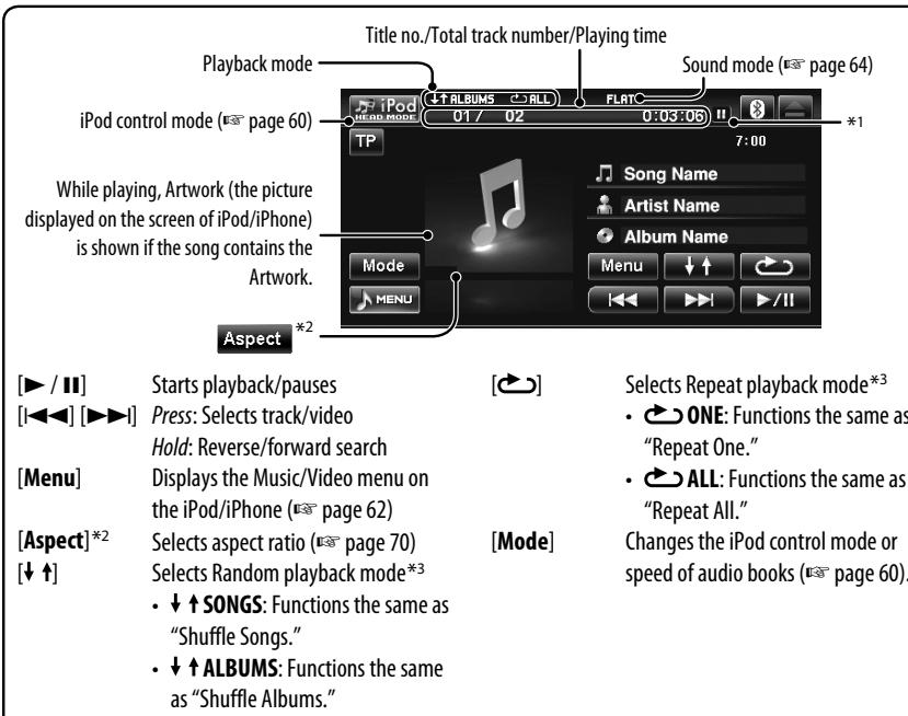 JVC KW-NT1 - iPod Control Mode - 1