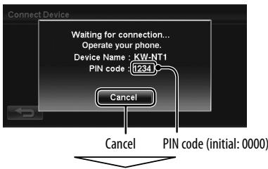 JVC KW-NT1 - On AV screen: - 6