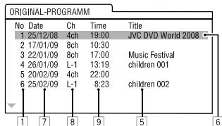 JVC KW-NT1 - Verwebdzbg der Listenschirmbilder - 2