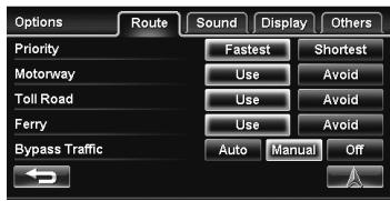JVC KW-NT1 - Navigation menu items - 2