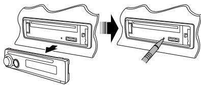 JVC KD-G431 - Achtung bei der Lautstärkeeinstellung: - 2