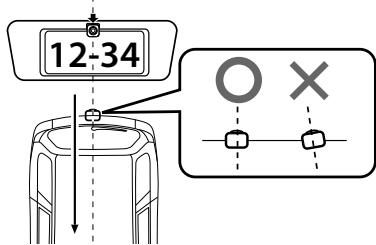 KENWOOD CMOS-200 - Instalación de la cármara/ajuste de su ángulo - 3