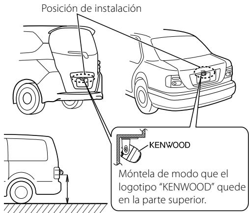 KENWOOD CMOS-200 - Posición de instalación recommendada - 1