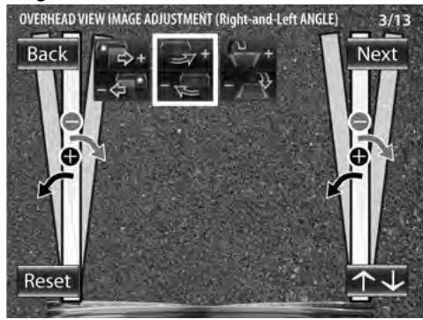 KENWOOD CMOS-200 - Overhead View Image Adjustment (Right-and-Left Angle) - 1
