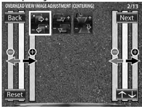 KENWOOD CMOS-200 - Overhead View Image Adjustment (Centering) - 1