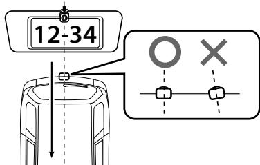 KENWOOD CMOS-200 - Installazione della telecamera/regolazione dell'angolazione - 3