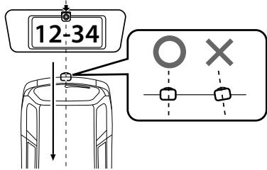 KENWOOD CMOS-300 - Installazione della telecamera/regolazione dell'angolazione - 3