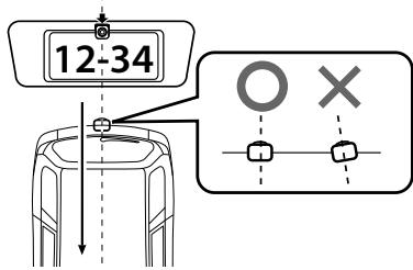 KENWOOD CMOS-300 - Kamera einbauen/Kamerawinkel einstellen - 3