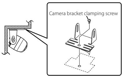 KENWOOD CMOS-300 - Installing the Camera/Adjusting its angle - 5