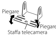 KENWOOD CMOS-300 - Installazione della telecamera/regolazione dell'angolazione - 2