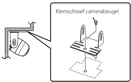 KENWOOD CMOS-300 - De camera inbouwen/de camerahoek afstellen - 6