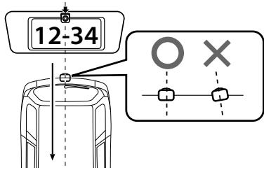 KENWOOD CMOS-300 - Installing the Camera/Adjusting its angle - 3
