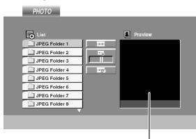 KENWOOD DVF-3080 - DISC menu appears - 2