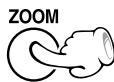 KENWOOD DVF-3080 - During playback, press the ZOOM key on the remote. - 1
