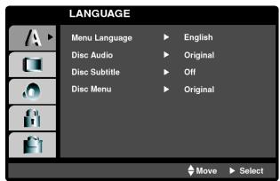 KENWOOD DVF-3080 - LANGUAGE - 1