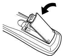KENWOOD DVF-3080 - Loading batteries - 3