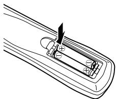 KENWOOD DVF-5400 - Loading batteries - 2