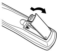 KENWOOD DVF-5400 - Loading batteries - 1