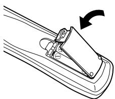 KENWOOD DVF-5400 - Loading batteries - 3