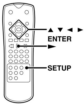 KENWOOD DVF-5400 - Set up menu - 1