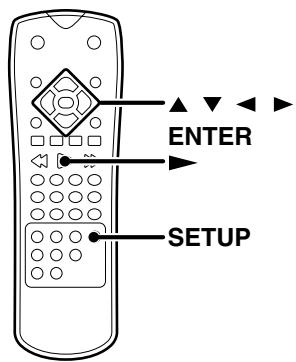 KENWOOD DVF-5500 - Set up menu - 1