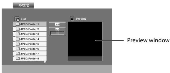 KENWOOD DVF-5500 - To start playback JPEG - 1