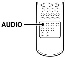 KENWOOD DVF-5500 - Select the Audio channel VCD - 1