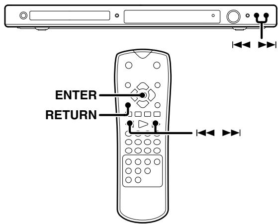 KENWOOD DVF-5500 - Hierarchical structure of VCD menus (P.B.C. function) VCD - 1