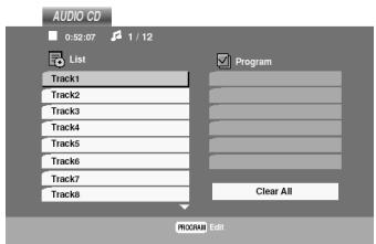 KENWOOD DVF-5500 - Using the TV screen to start playback CD MP3 WMA - 1