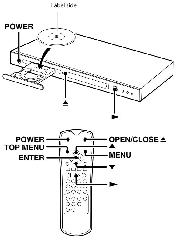 KENWOOD DVF-5500 - Basic play - 1
