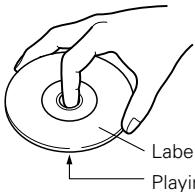 KENWOOD DVF-8100 - Disc handling precautions - 1