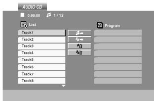 KENWOOD DVF-8100 - CD Using the TV screen to start CD playback - 1