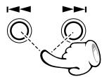 KENWOOD DVF-8100 - During playback, press the or key. - 1