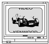 KENWOOD DVF-8100 - When the video formats are different : - 1