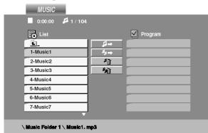 KENWOOD DVF-8100 - DISC menu appears - 1
