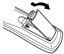 KENWOOD DVF-8100 - Loading batteries - 1